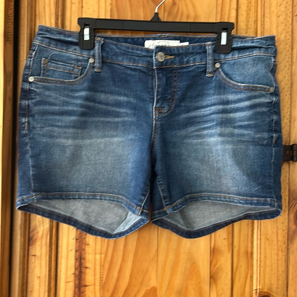 Classic Blue Denim Women's Shorts